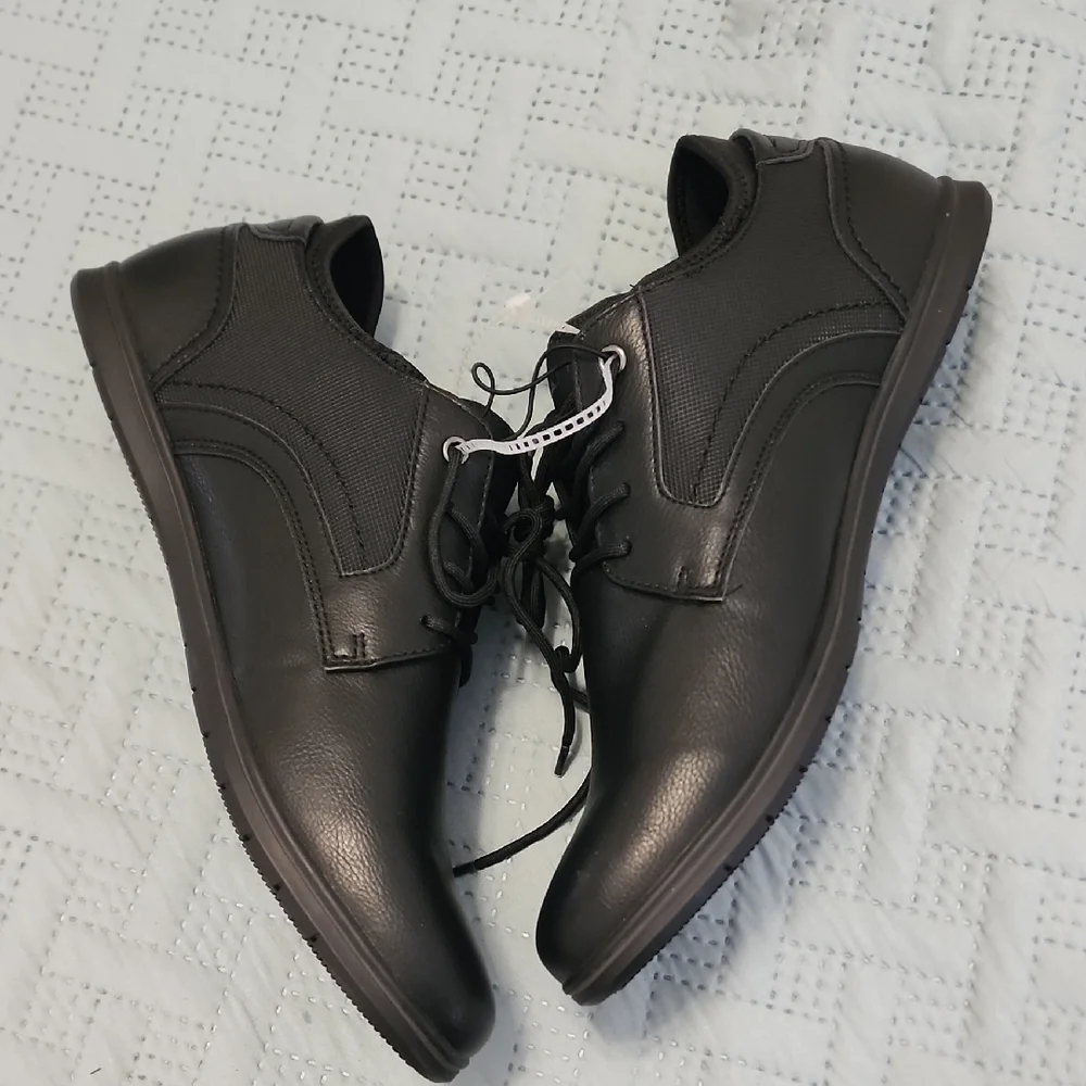Aldo Men's Sleek Black Derbys